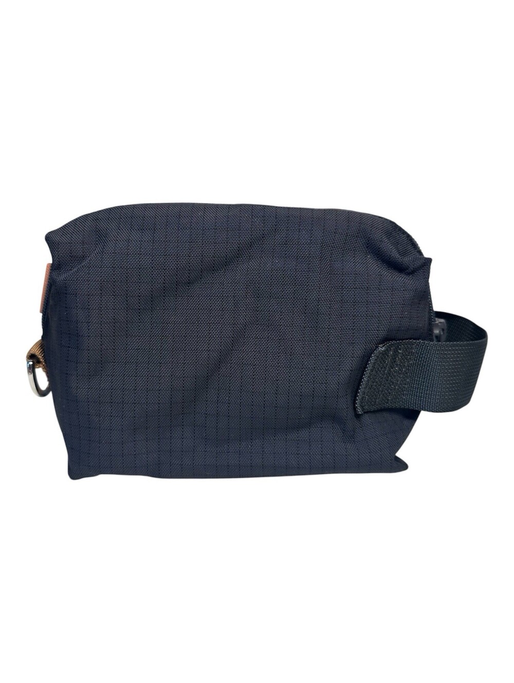 Acne Studios Black Grid Nylon Zip Toiletry Cosmetic Zip Pouch Travel